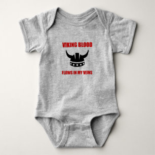Viking Blood Baby Bodysuit