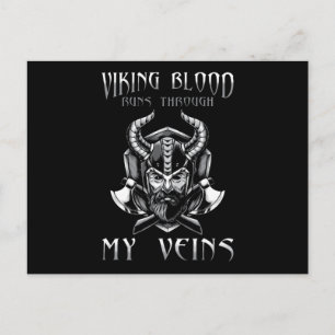 Viking Blood Postcard