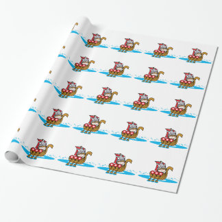 Viking Boy Wrapping Paper