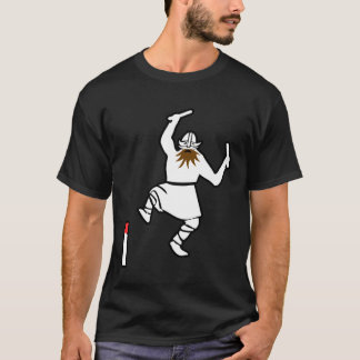 Viking chess  Viking attack the Kubb king on T-Shirt