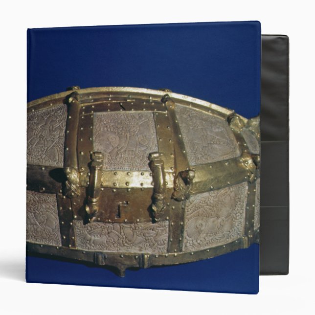 Viking coffer for gold binder (Front/Inside)