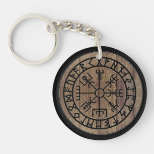 Viking Compass Keychain