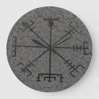Viking Compass Wall Clock