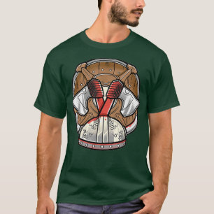 Viking Decor Shield Helmet Axe T-Shirt