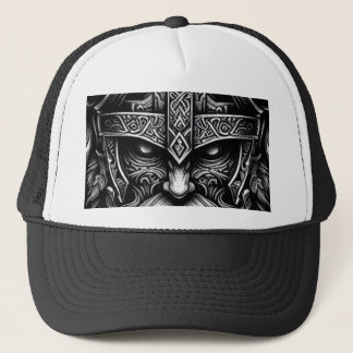 Viking design trucker hat
