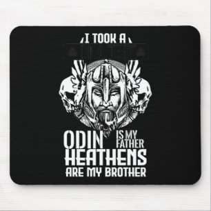 Viking DNA Warrior Norse Mythology Valhalla Gift Mouse Pad