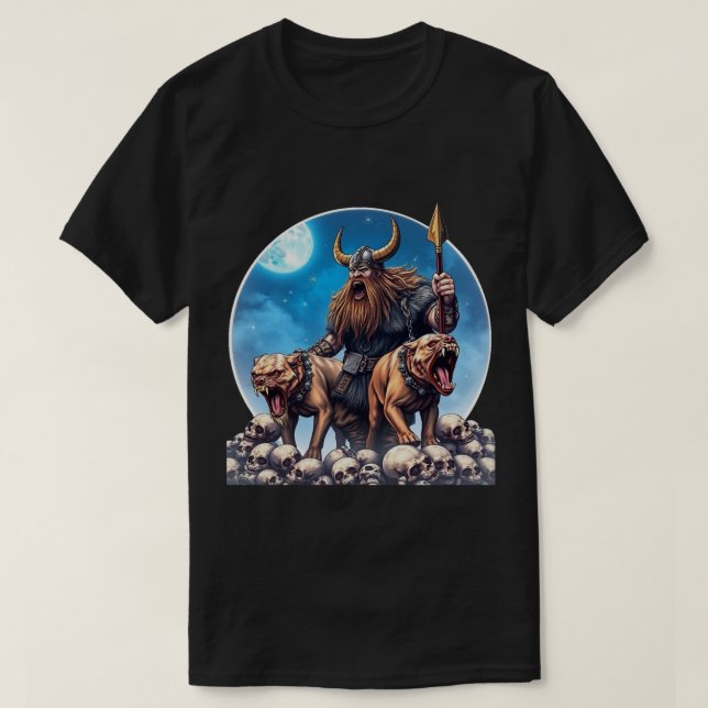 Viking Dogs 2 T-Shirt (Design Front)