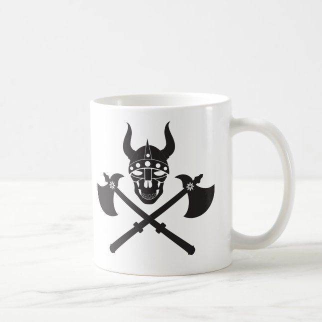 Viking emblem coffee mug (Right)