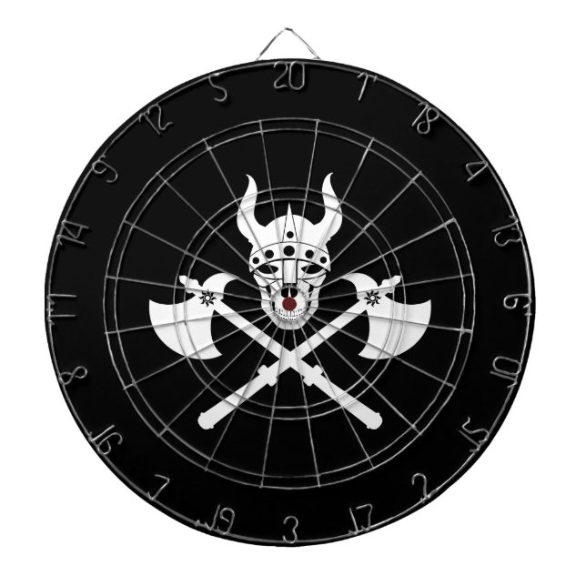 Viking emblem dartboard (Front)