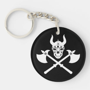 Viking emblem keychain