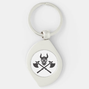 Viking emblem keychain