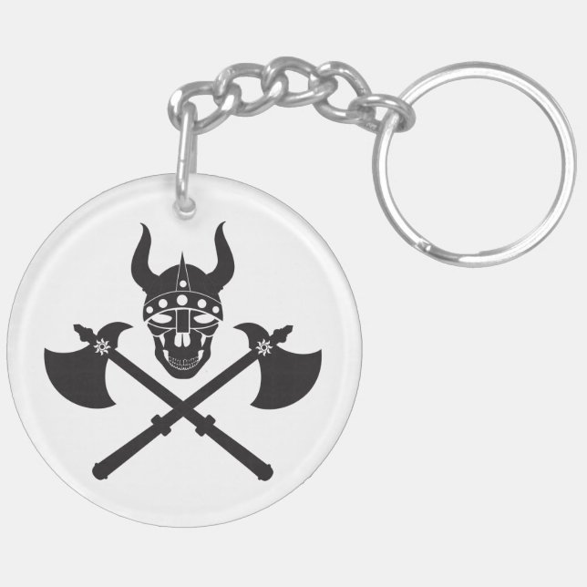 Viking emblem keychain (Back Left)