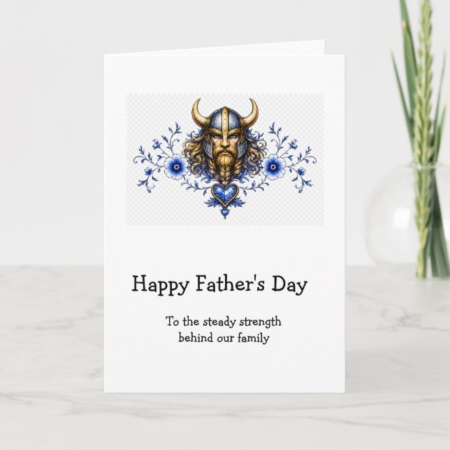 Viking Father's Day Card (Front)