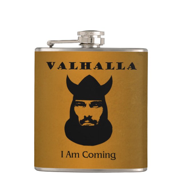 Viking Flask ~ Valhalla (Front)