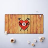 Viking Heart Shield - Ravens