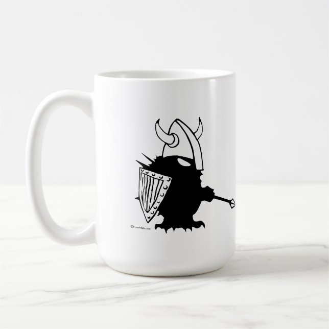 Viking Hedgehogs Mug (Left)