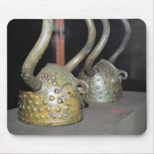 Viking helmet mouse pad