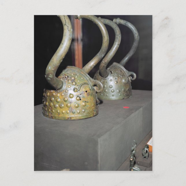Viking helmet postcard (Front)