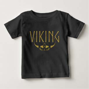 Viking Horned Helmet Kids T-shirts