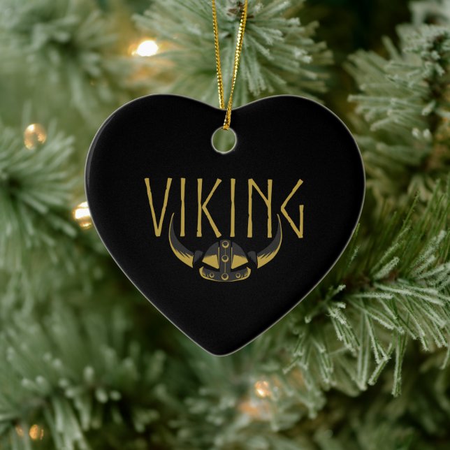 Viking Horned Helmet Ornaments (Tree)
