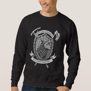 Viking Hunteru2019s Creed u2013 Silent, Deadly, Re Sweatshirt