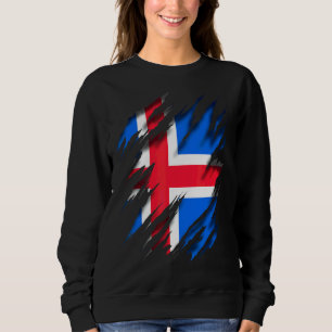 Viking Icelandic Flag Sweatshirt