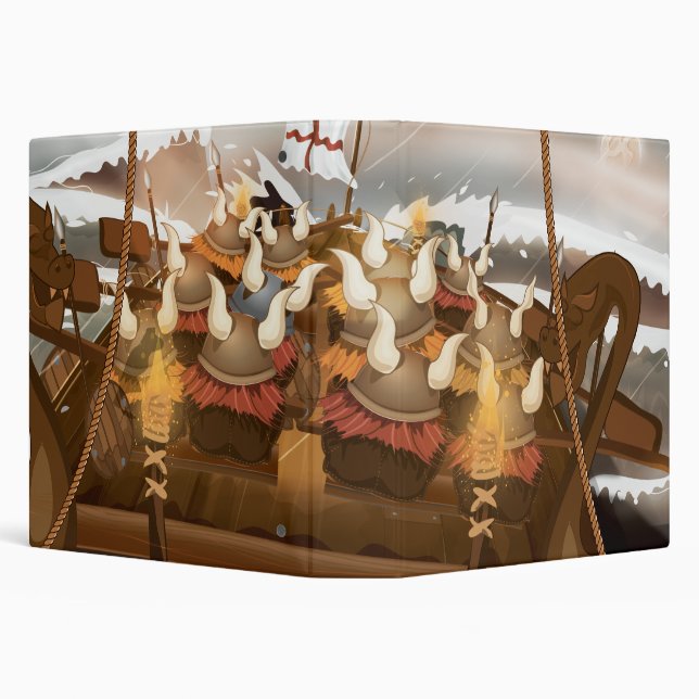 Viking Invasion Fleet Binder (Background)