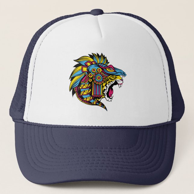 Viking jaguar trucker hat (Front)