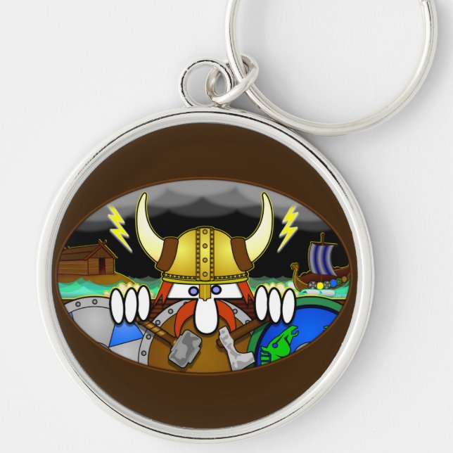 Viking Kilroy Keychain (Front)