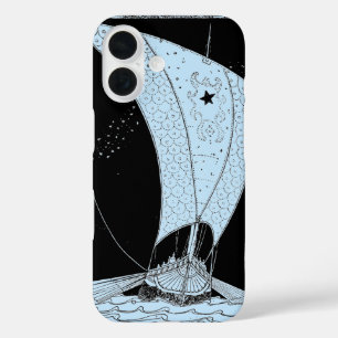 Viking Longship Sailboat iPhone 16 Case