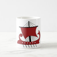 Viking Longship Silhouette Drakkar Ship
