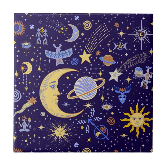 Viking Magic Celestial Dreams Tile (Front)