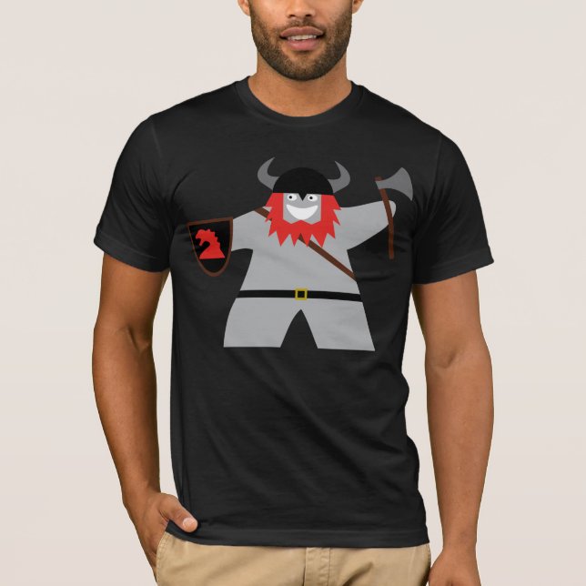 Viking Meeple - Basic T-Shirt (Front)