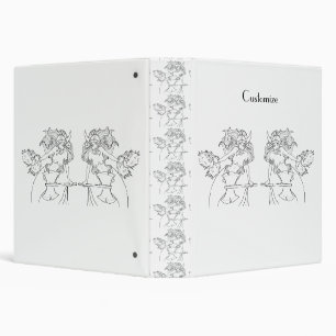 Viking Mermaid Warrior Thunder_Cove  Binder