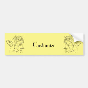 Viking Mermaid Warrior Thunder_Cove  Bumper Sticker