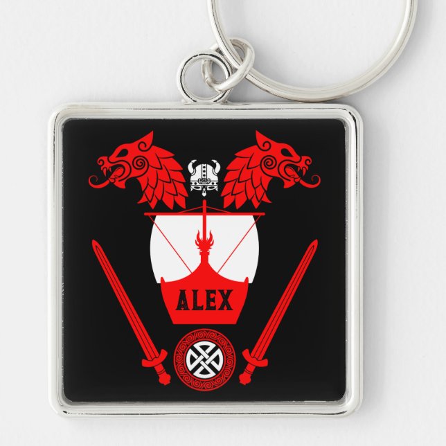 Viking Norsemen Keychain (Front)