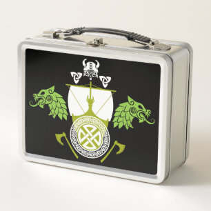 Viking Norsemen Metal Lunch Box