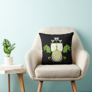 Viking Norsemen Throw Pillow