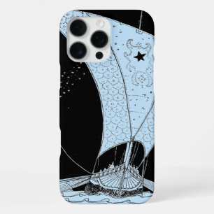 Viking Ocean Sailboat Blue iPhone 16 Pro Max Case