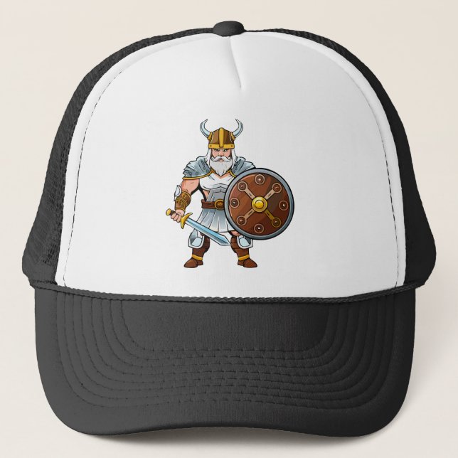Viking or Gallic warrior Trucker Hat (Front)