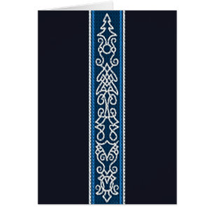 Viking Pattern Blue