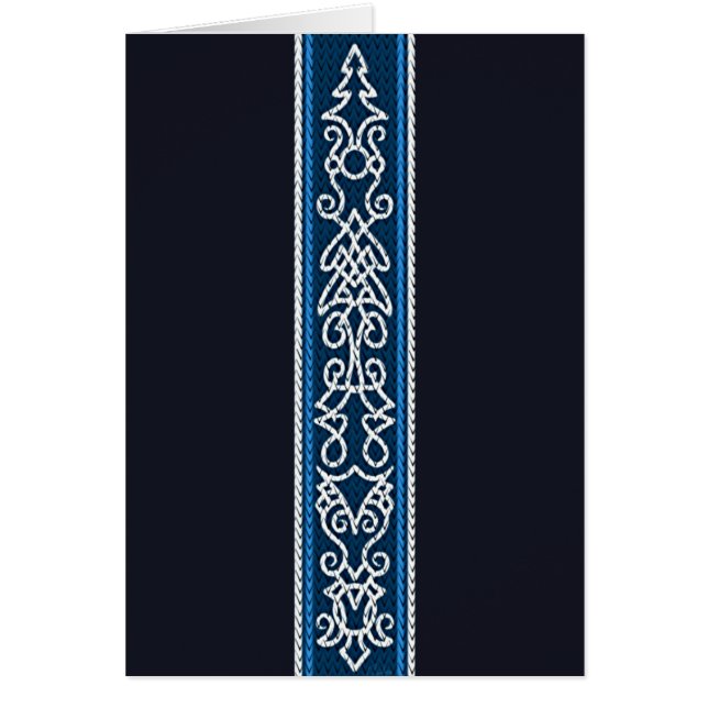 Viking Pattern Blue (Front)
