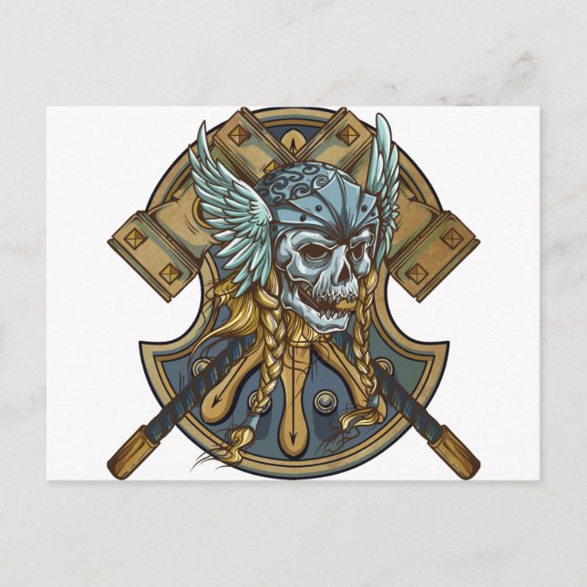 Viking Postcard (Front)