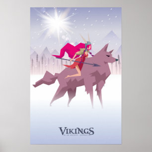 Viking Poster - Valkyrie