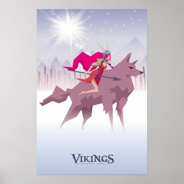 Viking Poster - Valkyrie (Front)
