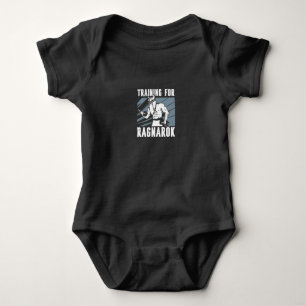 Viking quote baby bodysuit