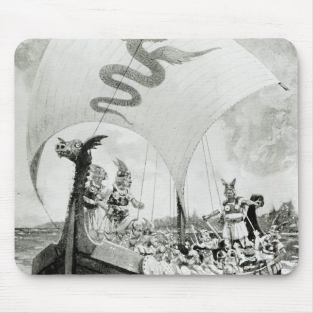 Viking Raiders Mouse Pad (Front)