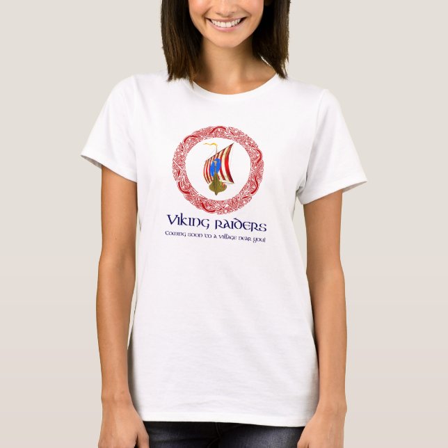 Viking raiders T-Shirt (Front)