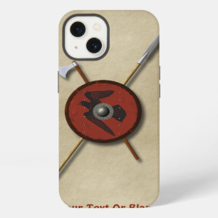 Viking Raven Shield And Weapons iPhone 13 Case
