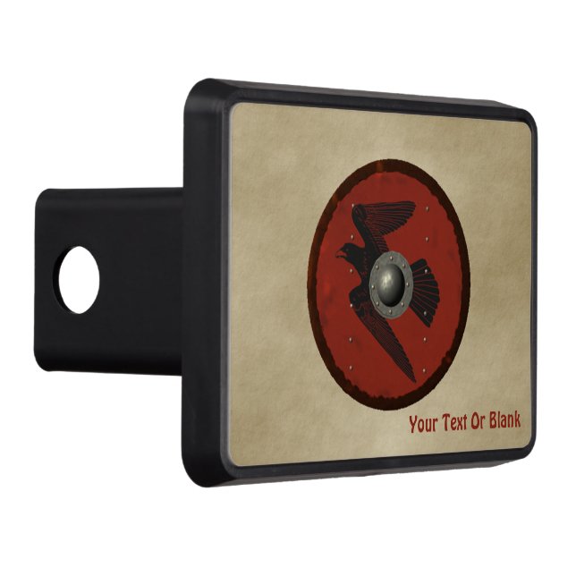 Viking Raven Shield Trailer Hitch Cover (Right)